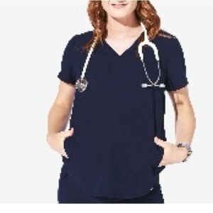 FIGS Basa Maternity Scrub Top - Used